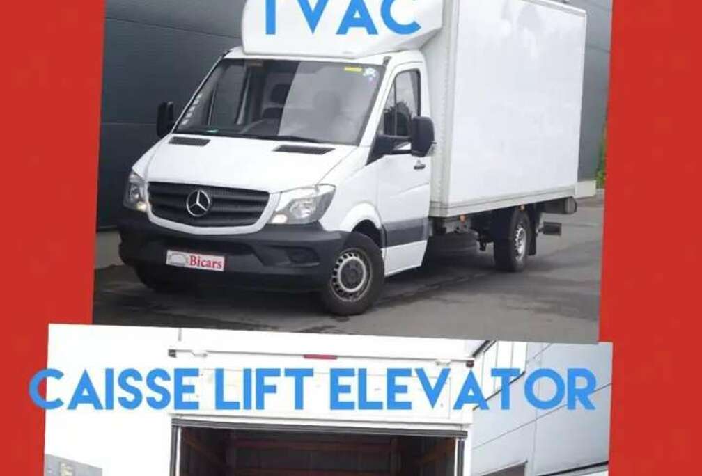 Mercedes-Benz 314 CDi *LIFT CARGO + CAISSE ALU*  25.000€ HTVA