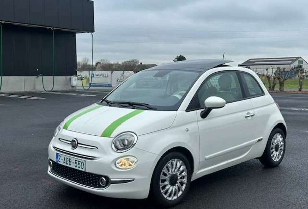 Fiat 500 1.0i MHEV Cult Hybrid panoraisch opendak