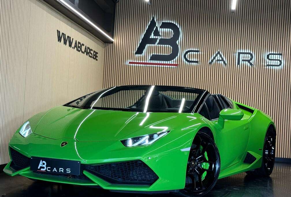 Lamborghini Spyder 5.2i V10 40v LP610-4 * LIFT * GAR 12 M *