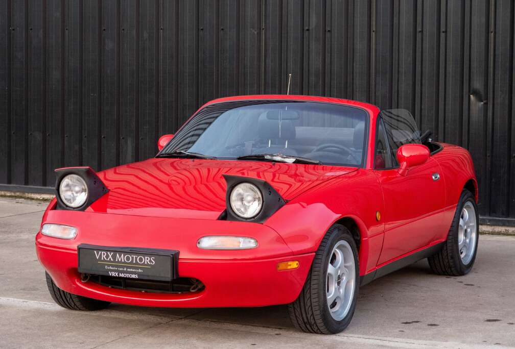 Mazda MX-5 NA 1.8l/Roestvrij/Nieuw Dak/Oldtimer/Garantie