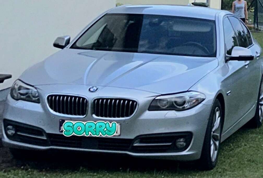 BMW 520d xDrive endommagé