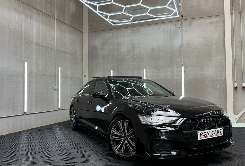 Audi 3xS-LINE/PANO/360CAMERA/SFEER/ACC/MEMORY/CARPLAY/DODEHOEK/