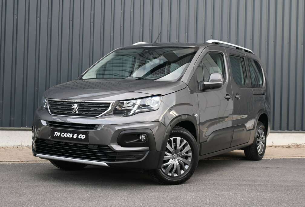 Peugeot Rifter 1.2 PureTech Long Automaat, Cam, Carplay, Cruise, 2xschuifd, Airco