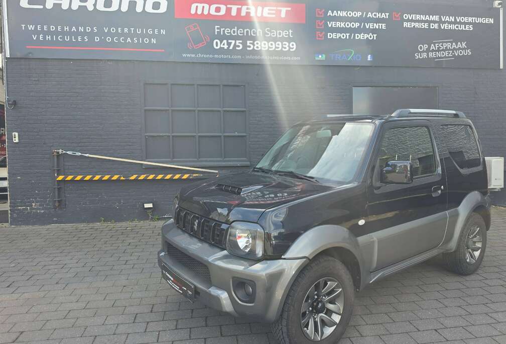 Suzuki Jimny 1.3i Cuir Airco 4X4 Gps Car-Play Euro 6 Garantie