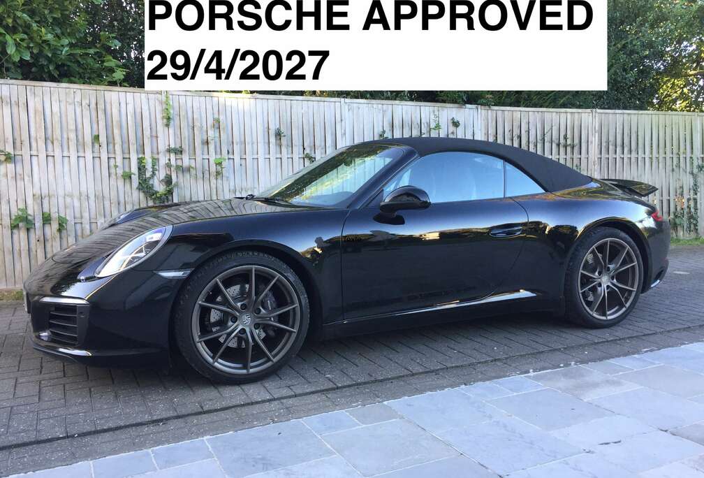 Porsche 911 Carrera Cabriolet 3.0i 370 PDK approved 2027