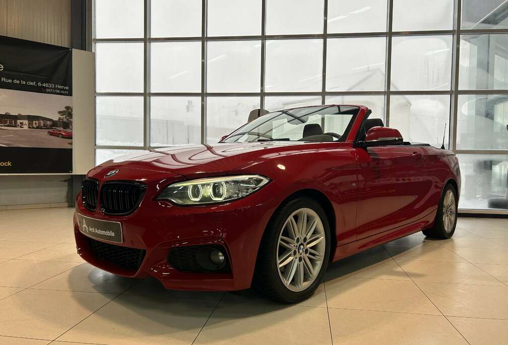 BMW Cabriolet 220 dAS *GARANTIE*PACK M*HARMAN*GPS PRO*