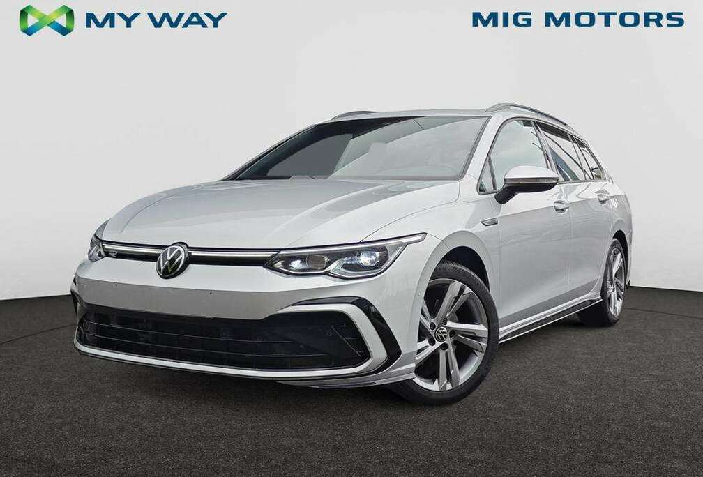 Volkswagen Variant R-Line Business Premium 1.5 eTSI (150 pk) DSG AUTOMAAT /// Wegklapbare trekhaak /// Parkeerhulp /// Zetelverwarmi