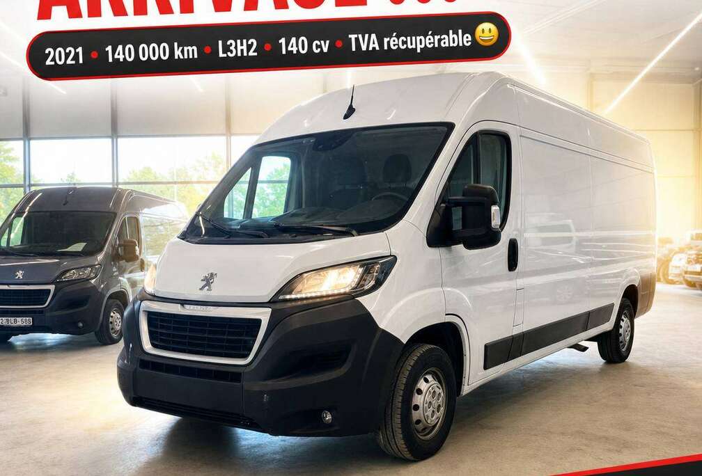 Peugeot 2.2 BlueHDi L3H2 * Tva * Camera * Gps * full capitonner