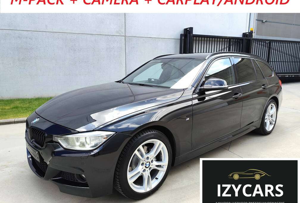 BMW dA M-PACK,CARPLAY,CAMERA,XENON/LED,M-STUUR,AUTOMAAT,LEDER,EL. KOFFER,CRUISE,BLUETH,ALU 18\