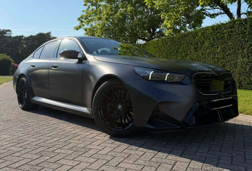 BMW M5, carbon uitvoering, Frozen grey, Full full, 38gr/CO2, prijs incl BTW 21%