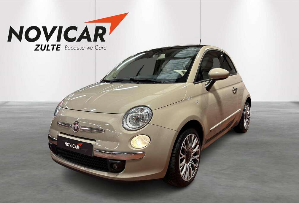 Fiat Fiat 500 1.2 Benz - GLAZEN DAK + AIRCO