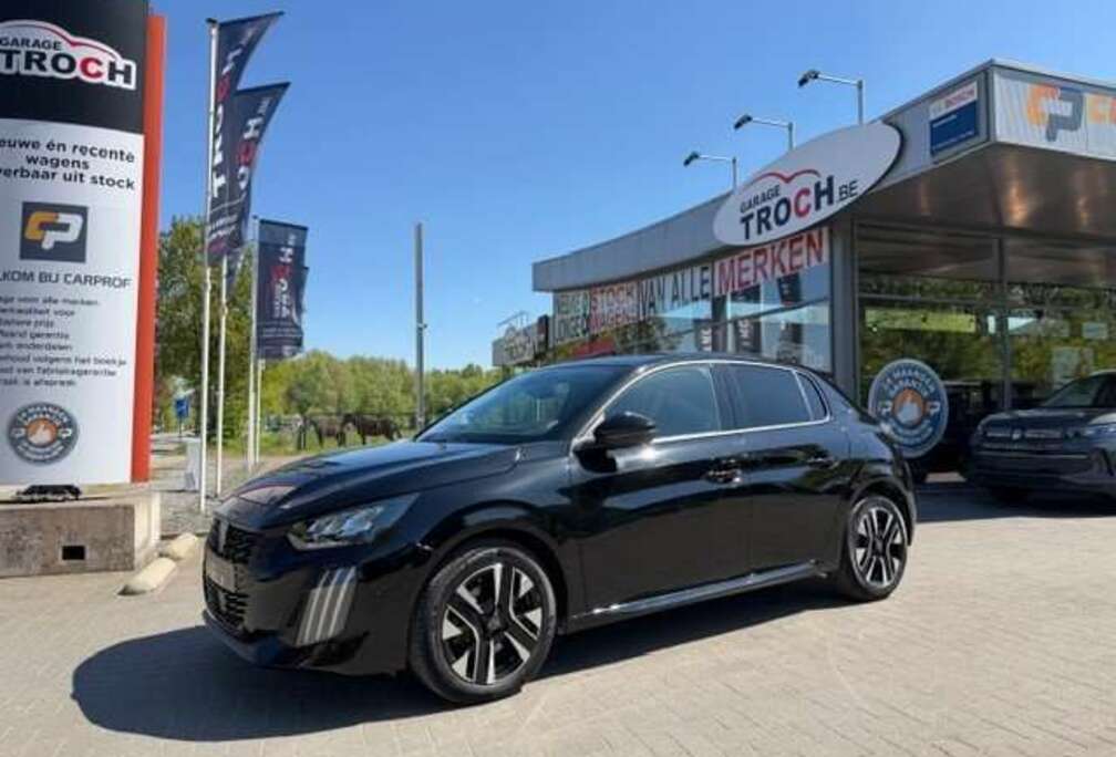 Peugeot 208 1.2i Hybrid Allure Sensoren V&A + Cam / app connect /navi enz...