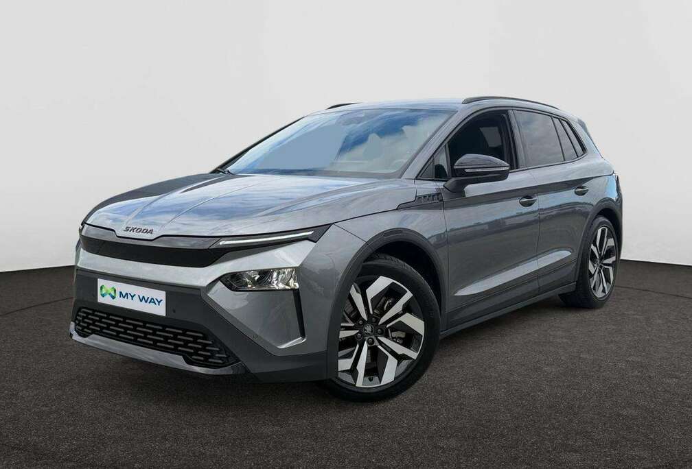 Skoda 85 Sportline 82 kWh (285pk) /// SOH 99% /// Inklapbare trekhaak /// Achteruitrijcamera ///