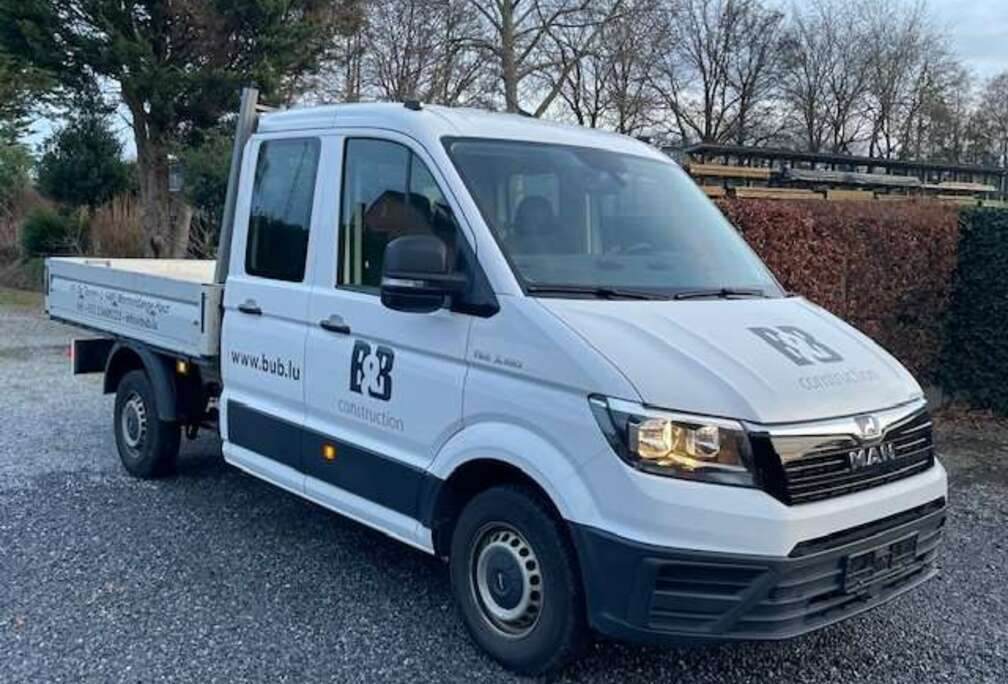 3.180 Dubbel Cabine 7PL,  3.5T Laadbak/Pritsche 94900km 1Owner
