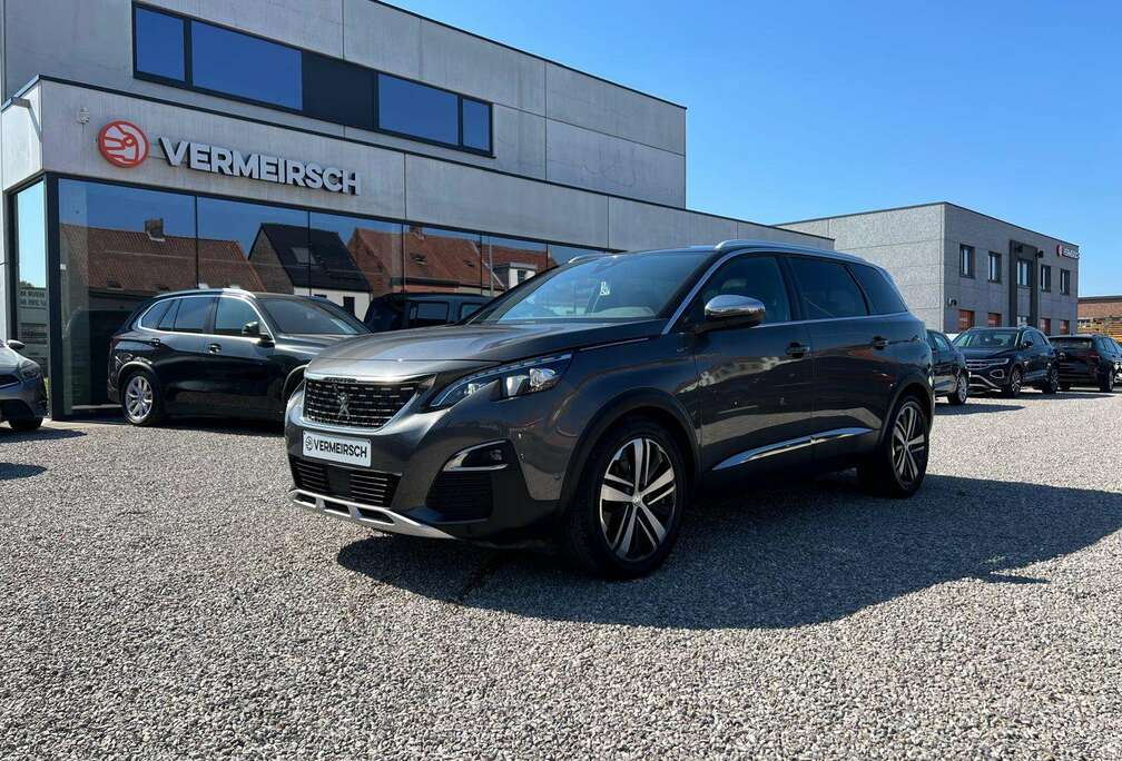 Peugeot 5008 2.0 BlueHDi GT Line (EU6.2)*7-ZITPLAATSEN*PANODAK*LEDER*APPLE CARPLAY*