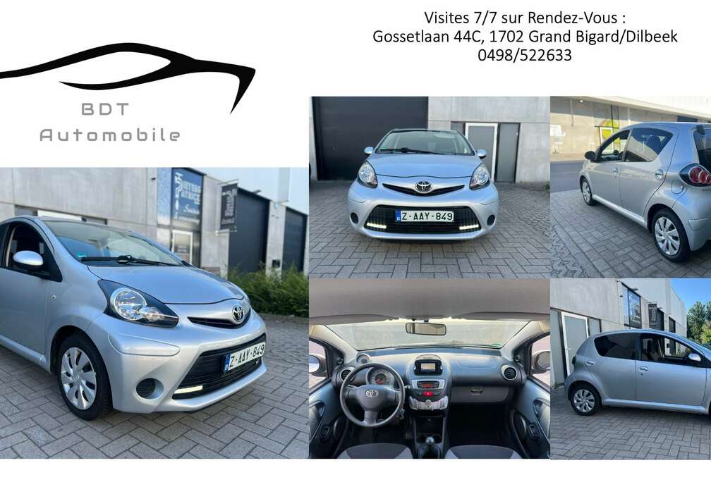 Toyota 1.0i Connect 36000km Carnet Airco Bluethoot GPS