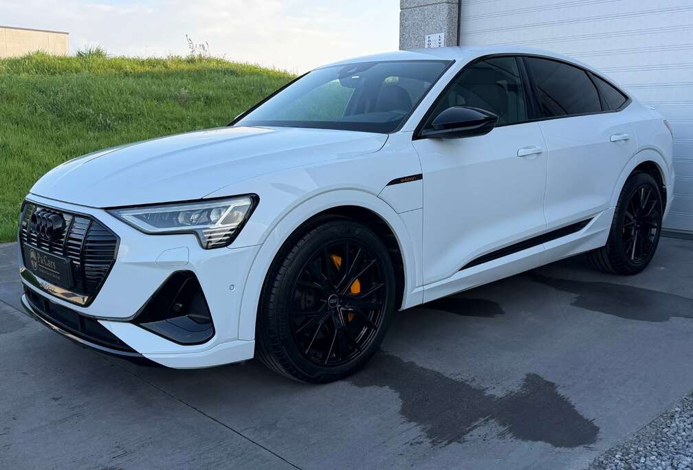 Audi E-Tron 71 kWh 50 Sportback Quattro S line *Black Edition*