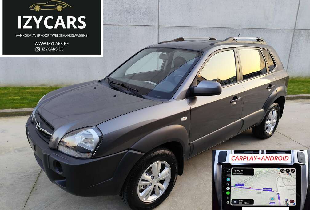 Hyundai 2.0i Lounge CARPLAY,CAMERA,LEDER,CRUISE,ZETELVERWARMING,BLUETH,ALU,AIRCO,GETINTE RAMEN,DAKRAILS