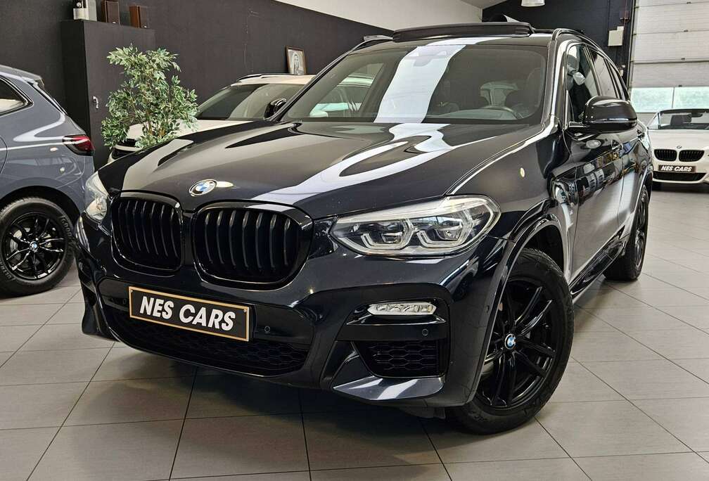 BMW X3 2.0 DA xDRIVE20 PACK M ,CUIR,GPS,PHARES LED ADAPTATIVES,TOIT PANORAMIQUE,CAMERA,GARANTIE 1 AN