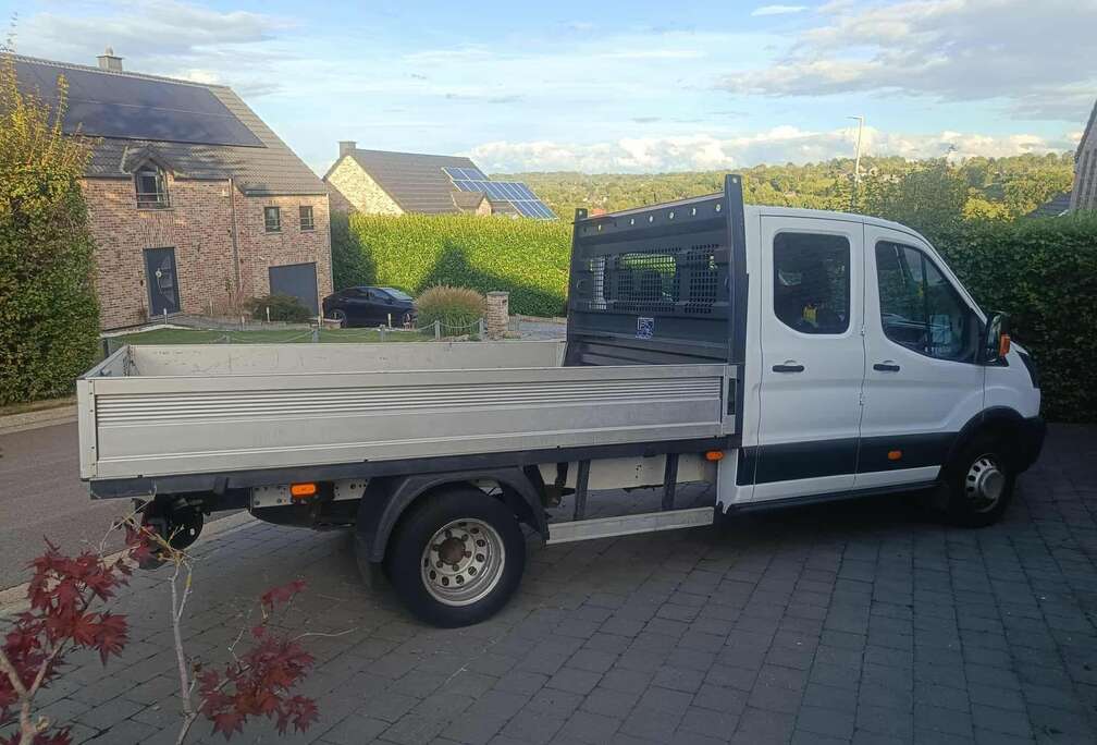 Ford Plateau - fixe avec ridelles - double cabine