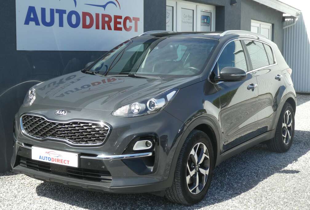 Kia Sportage 1.6T 4WD AUTOMAAT Cuir, Navi, Pano, Carplay, Airco, Camera