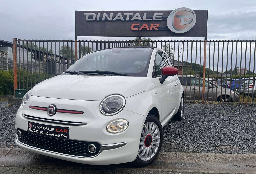 Fiat Cabriolet 1.0i MHEV Red - 1er Propriétaire - GPS - CarPlay - Garantie