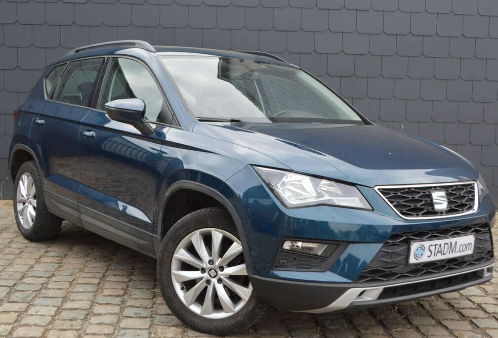 SEAT Ateca 1.6 CR TDI Ecomotive Reference 1HAND CARPASS CARNET CARPLAY OPENDAK PANO FULL CARNET