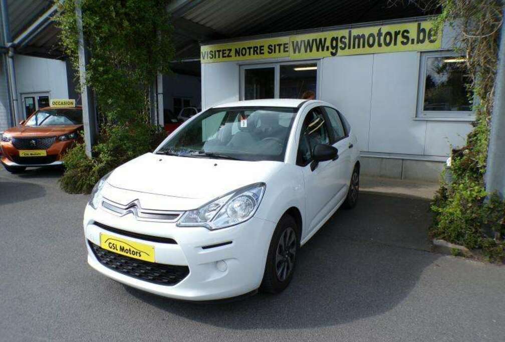 Citroen 1.0 68cv Blanche 06/13 97.052km 1ére main