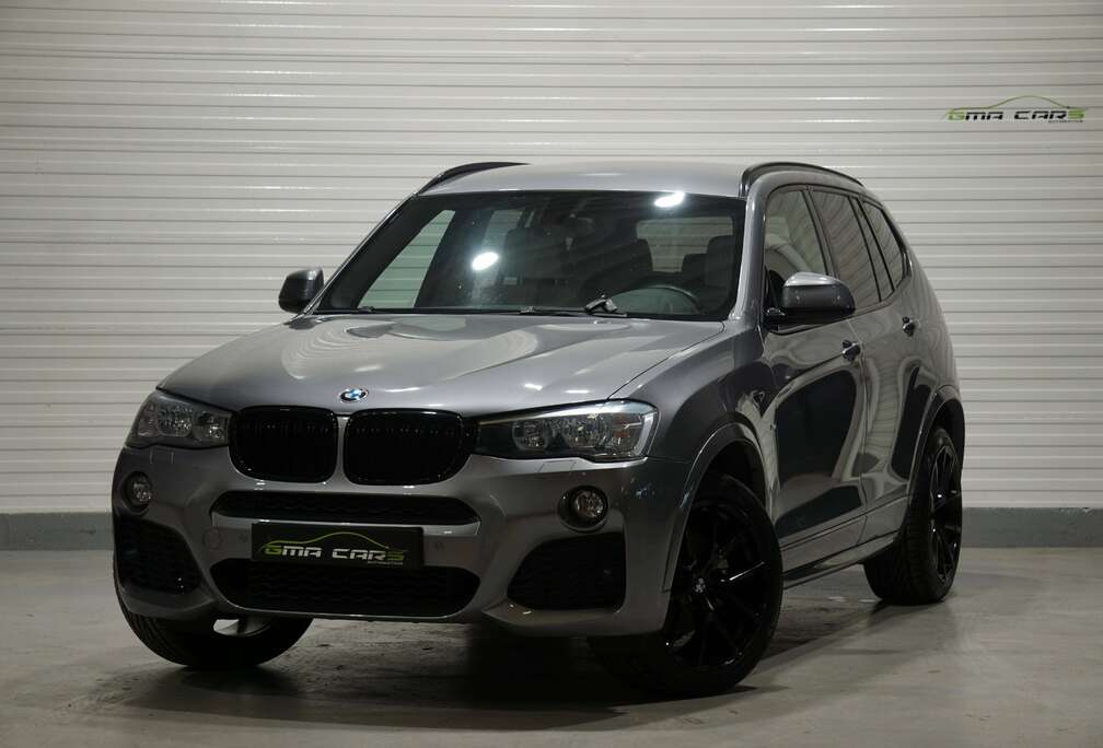BMW X3 2.0 dA sDrive18-M-Pack-Aut-Navu-CruiseC-TrekH-Garantie