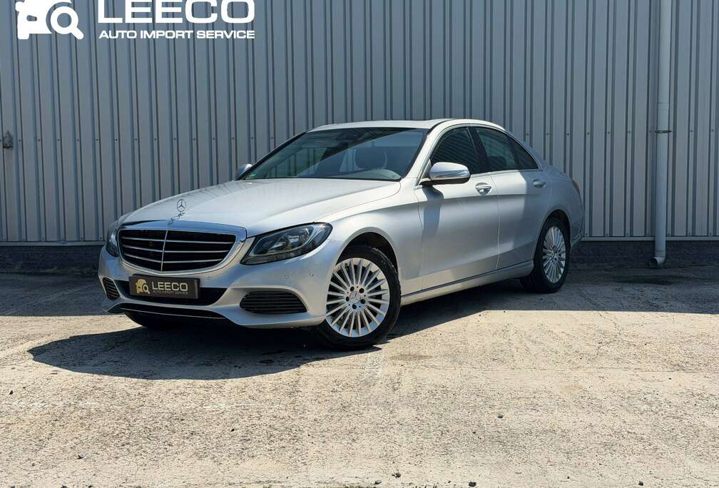 Mercedes-Benz C 180 Open/Pano dak - zetelverwarming - cruisecontrol- trekhaak