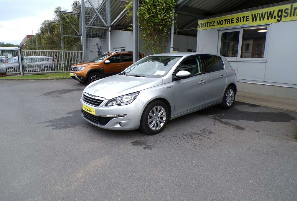 Peugeot 1.2 110cv gris 06/16 94.109km Airco GPS Cruise USB