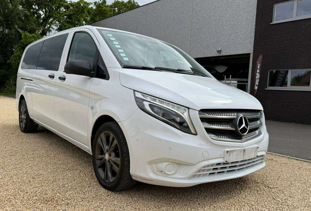 Mercedes-Benz Vito TOURER UTILITAIRE/LONG CHASSIS/DOUBLE CABINE/CUIR/NAVI/CAMERA/AUTOMATIQUE/TVA DEDUCTIBLE