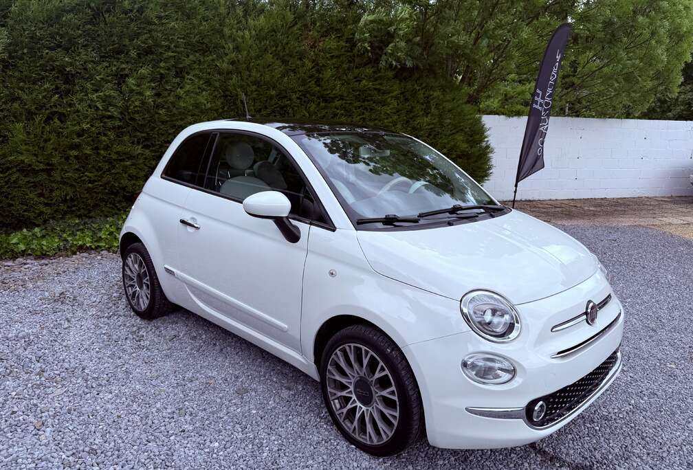Fiat 500 1.2i Mirror , CarPlay, Garantie 12 Mois