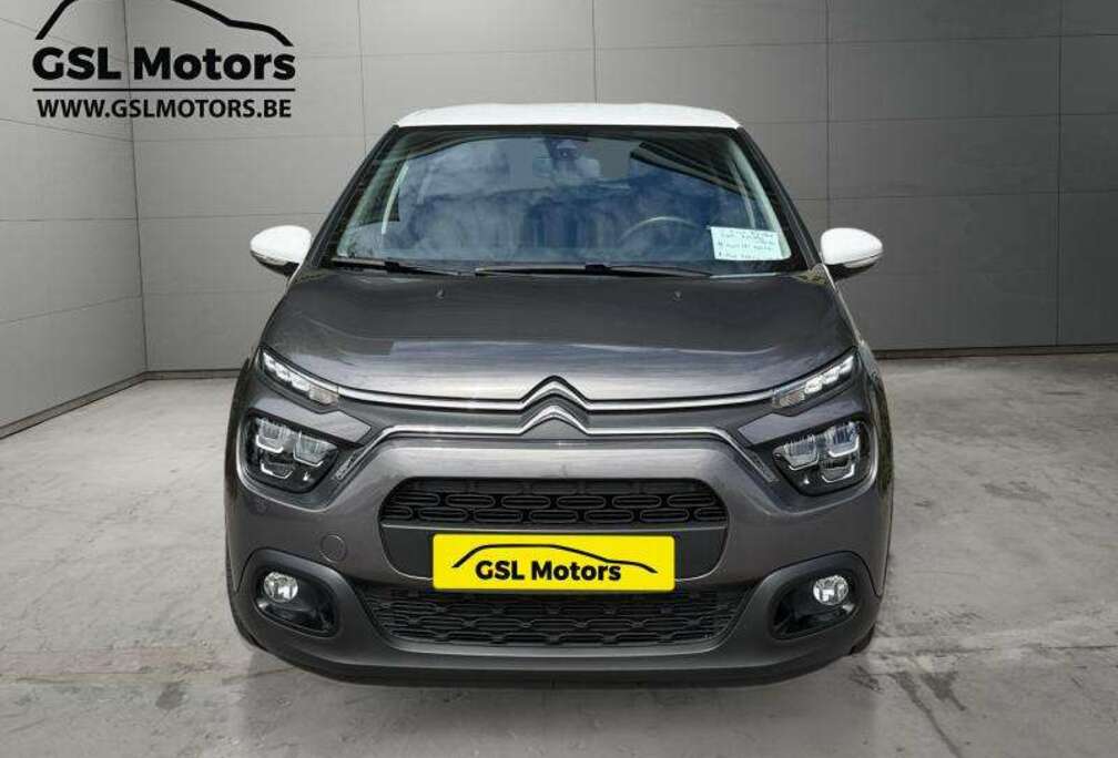 Citroen 1.2 83cv gris 07/21 55789km Airco GPS Camera