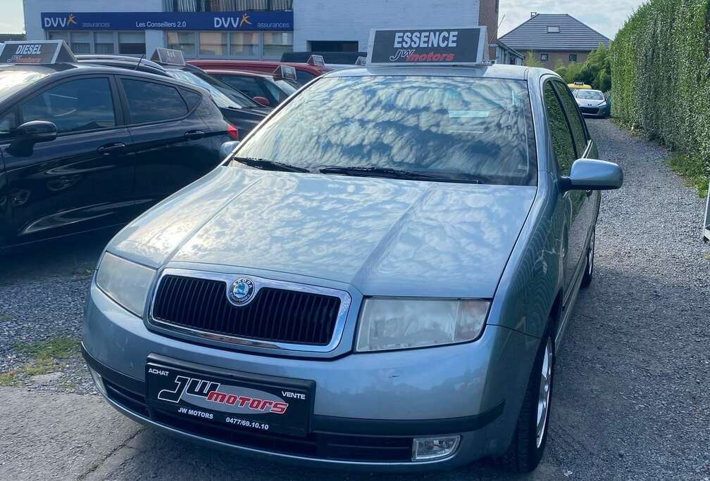 Skoda 1.4 MPI BERLINE**CUIR -JA -VC -AIRCO**GARANTIE**