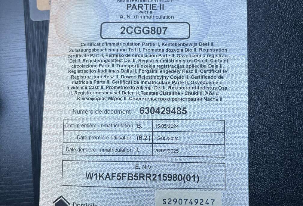 Mercedes-Benz Classe e 9G-Tronic 4Matic e-Hybrid EQ AMG Line