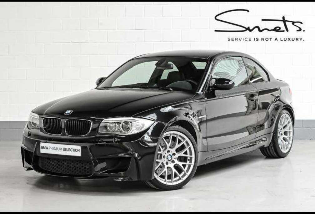 BMW 1M coupé - Akrapovic-Met originele uitlaatlijn +