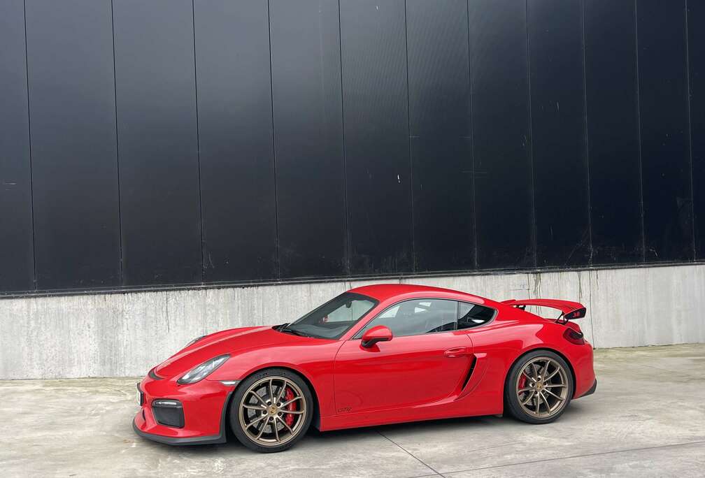 Porsche GT4 3.8i/clubsport/bucket seats/gold wheels/