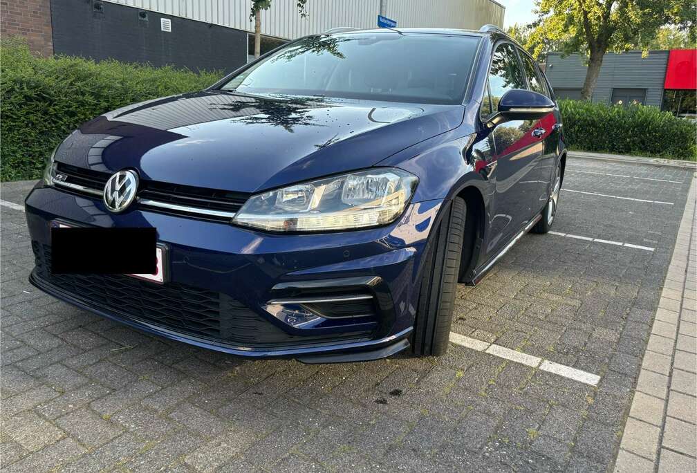 Volkswagen Golf Variant 7.5 facelift met R-Line exterieur