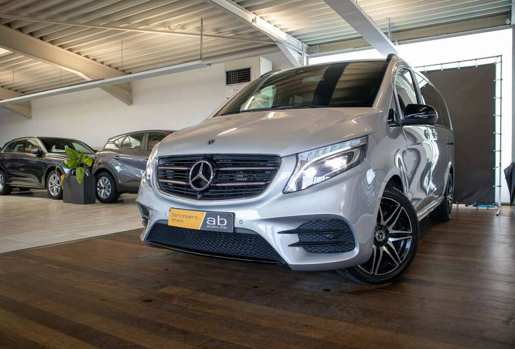 Mercedes-Benz DUBBELE CABINE, lichte vracht, AMG Line, Burmester , 360°camera