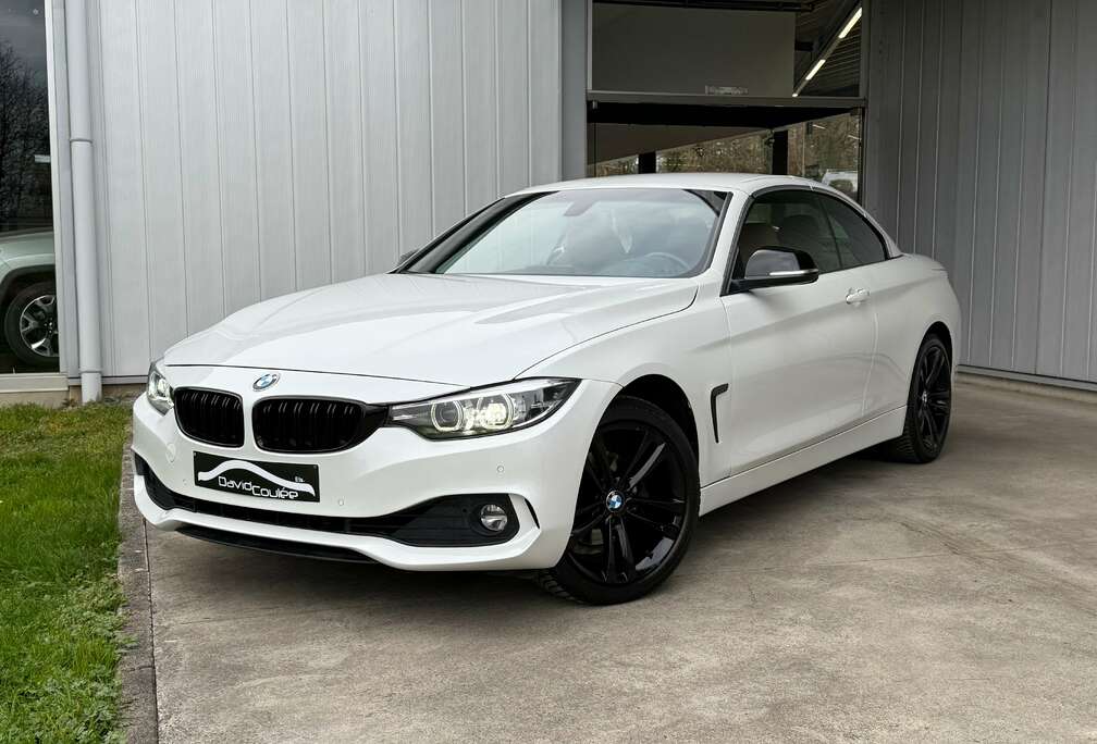 BMW Cabrio 430i xDrive, Cam, Volant/Cuir/Nuque Chauff
