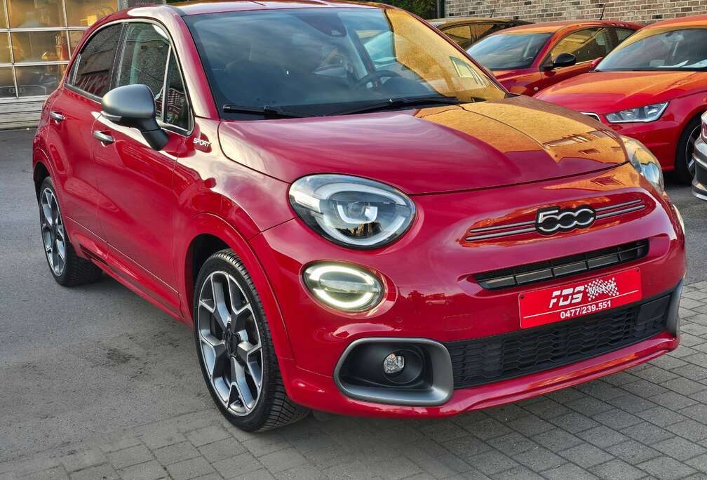 Fiat 500X 1.6 MultiJet Sport CUIR/ NAVIGATION/ CARPLAY/