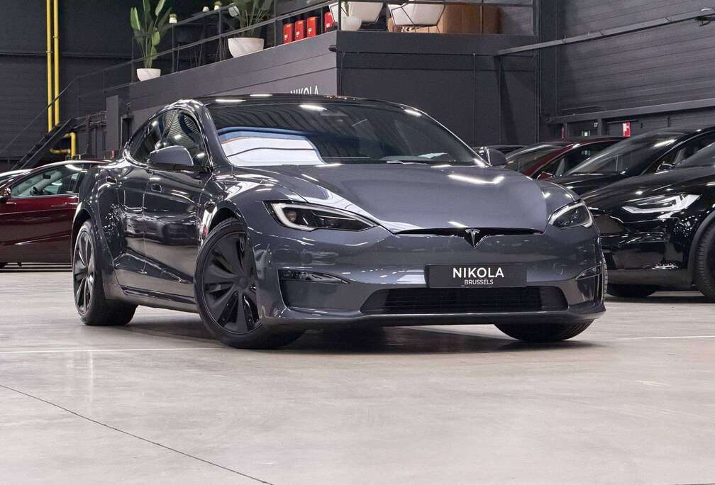 Tesla PLAID 1020 PK - YOKE - CARBON - MIDNIGHT SILVER - TOW HOOK