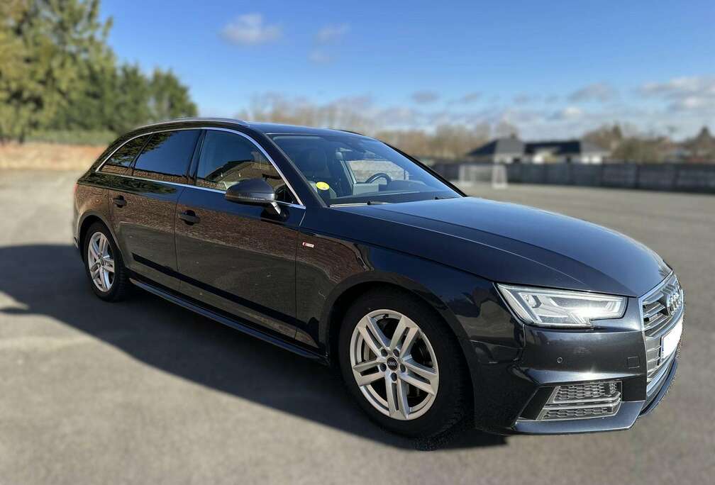 Audi Audi A4 Avant 3.0 V6 TDI (272pk) Quattro  S-Line  Pano  Standkachel  Virtual Cockpit
