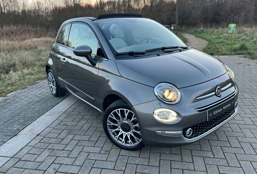 Fiat CABRIO STAR 1.2i AUTOMAAT NAVI CARPLAY GARANTIE