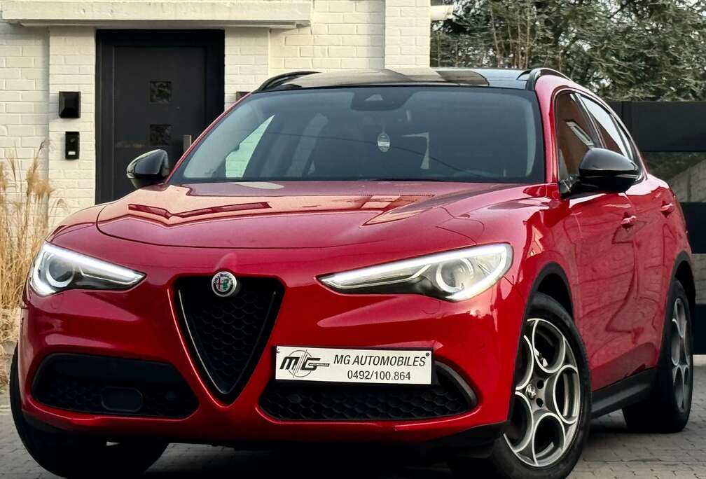 Alfa Romeo Stelvio 2.2 JTD FULL OPTIONS TOIT PANO VENTES EXPORT MARCHAND