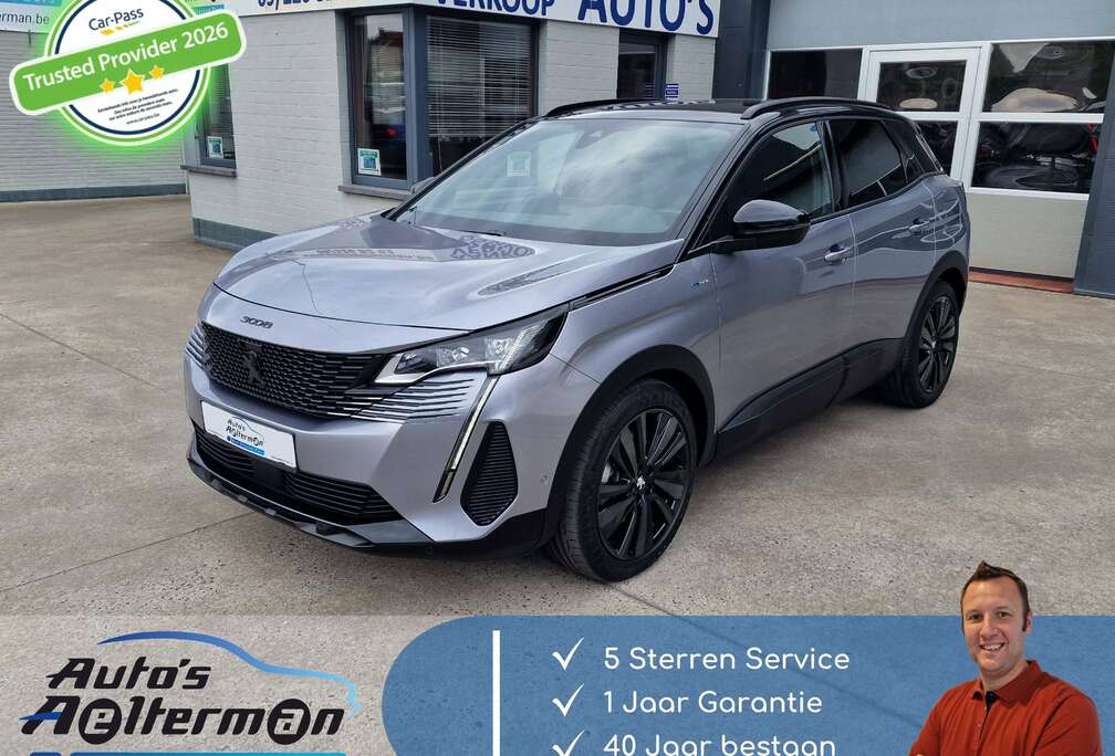 Peugeot 3008 1.6 PLUG IN Hybrid GT Line Battery certificate 93% * LED * CAMERA * SFEERVERLICHTING * TREKHAAK ....