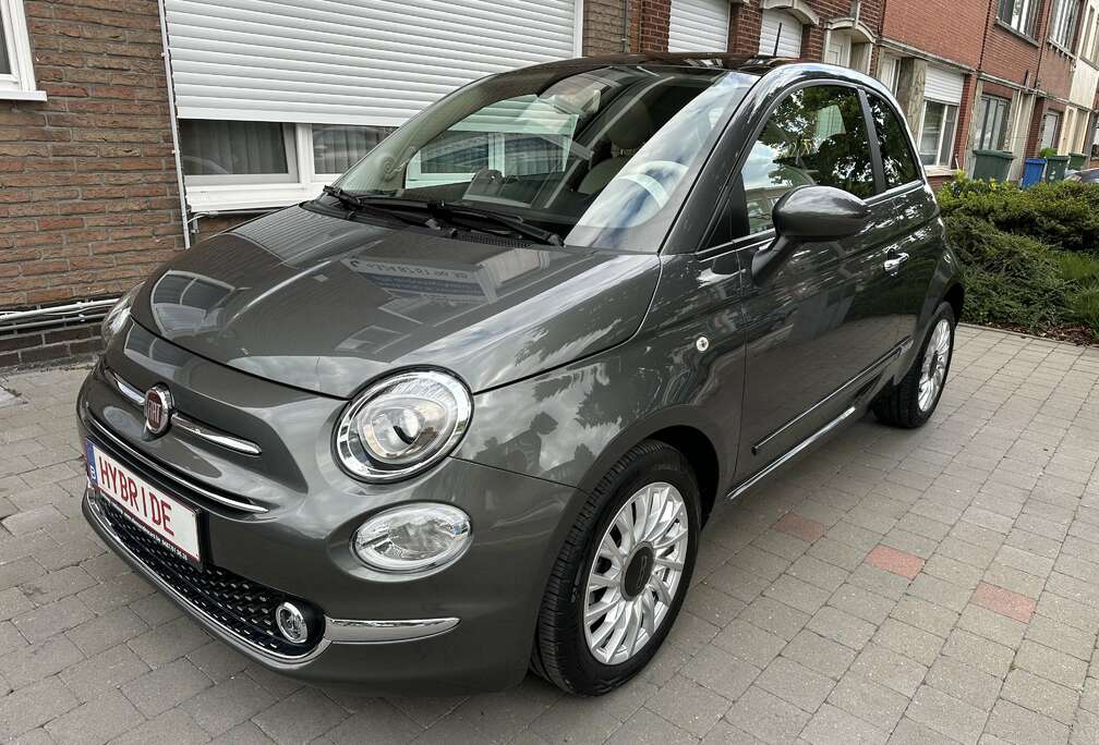 Fiat 1.0 Hybride-benzine* Nieuwstaat* Airco* Navi* 16000km* 1e eigenaar* Garantie