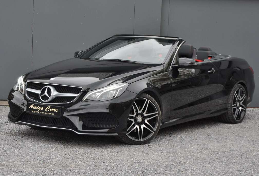 Mercedes-Benz Cabriolet E 220 d - AMG uitvoering- WEINIG KM
