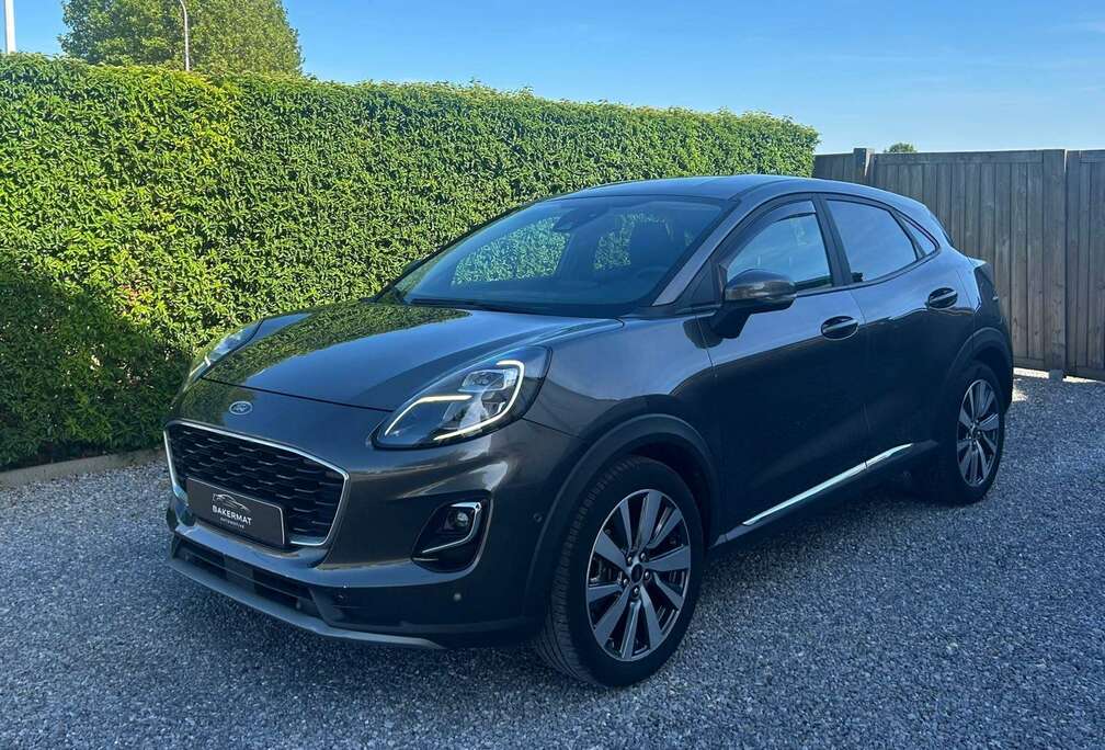 Ford Puma 1.0 EcoBoost Titanium X | achteruitrijcamera | extra set banden | onderhoud | 1 jaar garantie